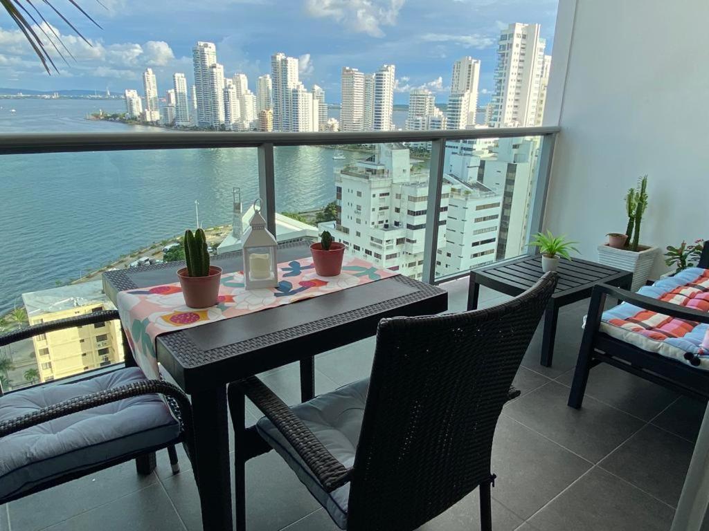 Lujoso Apartamento En Bocagrande Cartagena Buitenkant foto